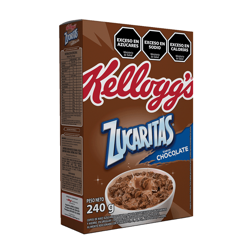 Cereal KELLOGG ZUCARITAS Chocolate 240g