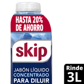 Jabon Liquido SKIP Blanco Supremo Para Diluir 500ml