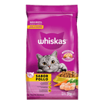 Alimento WHISKAS Pollo y Leche 3k