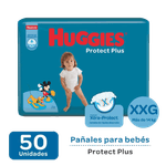 Pañales HUGGIES Protect Plus XXG 50u