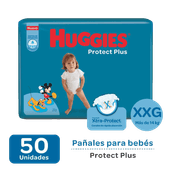 Pañales HUGGIES Protect Plus XXG 50u