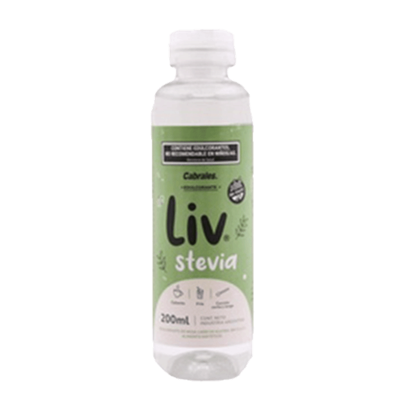 Edulcorante LIV Stevia Liquido 200ml
