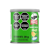 Papas Fritas PRINGLES Crema y Cebolla 39g
