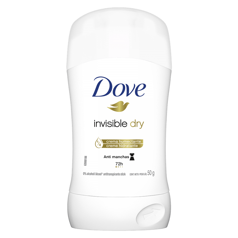 Antitranspirante DOVE Invisible Dry Barra 50g