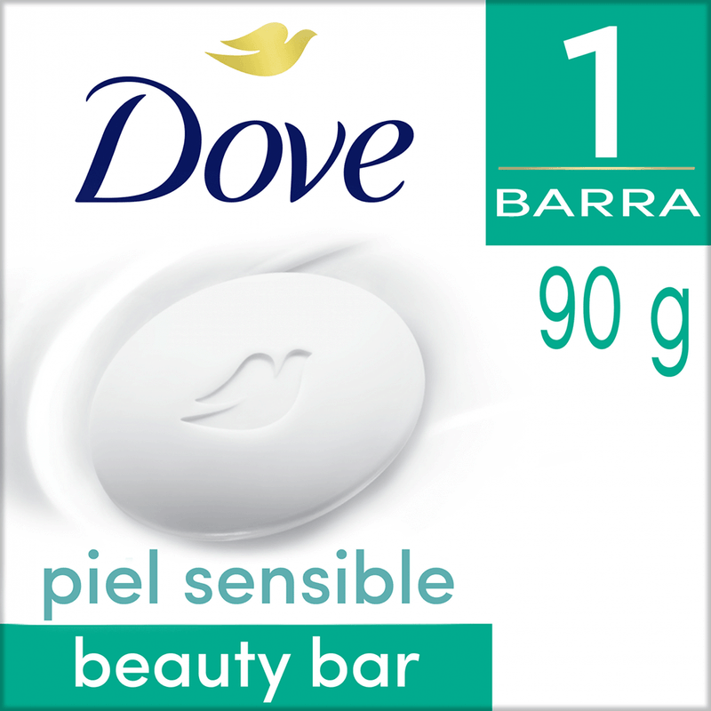 Jabon De Tocador DOVE Piel Sensible 90g