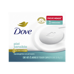 Jabon De Tocador DOVE Piel Sensible Pack3 90g