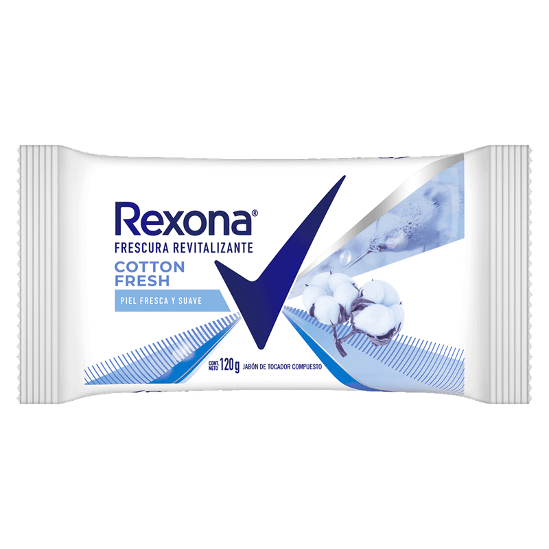 Jabon De Tocador REXONA Cotton Fresh 120g