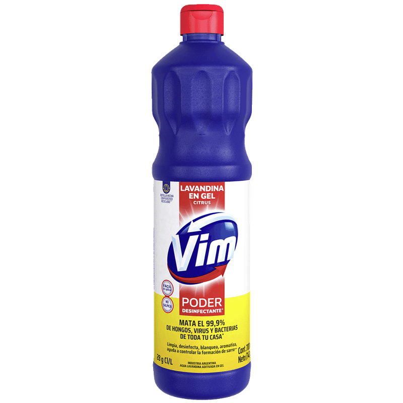 Lavandina VIM Gel Citrus 700ml