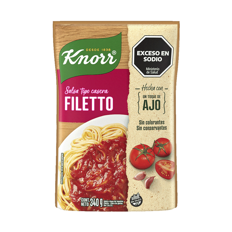 Salsa KNORR Filetto 340g