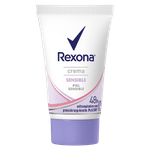 Antitranspirante REXONA Crema Piel Sensible 55g