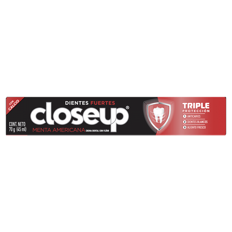Dentifrico CLOSE UP Triple Proteccion Menta Americana 70g