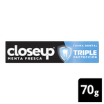 Dentifrico CLOSE UP Triple Procteccion Menta Fresca 70g