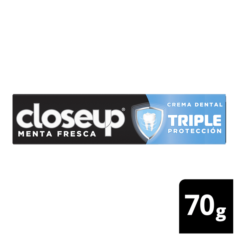 Dentifrico CLOSE UP Triple Procteccion Menta Fresca 70g