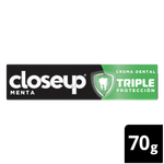 Dentifrico CLOSE UP Triple Proteccion Menta 70g