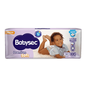 Pañales BABYSEC Premium Soft Xxg 30u