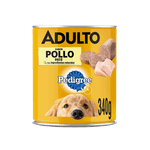 Alimento PEDIGRE Pollo Adulto Lata 340gr