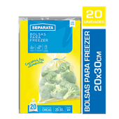 Bolsa Frezzer SEPARATA Con Precierre 20u