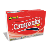 Pañuelos CAMPANITA Pocket 6u