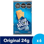 Galletitas CLUB SOCIAL Original 6u