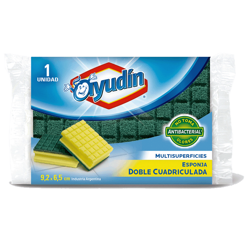 Esponja AYUDIN Cuadriculada 1u