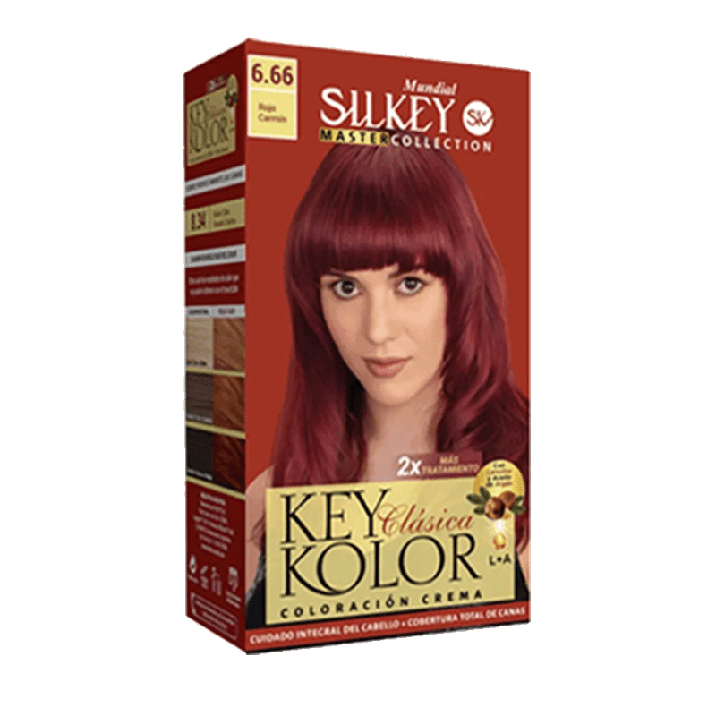 Tintura KEYKOLOR 666 Rojo Carmin 1u