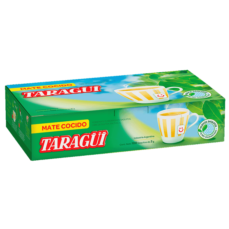 Yerba TARAGUI Saquitos Nuevo Sin Ensobrar 100u