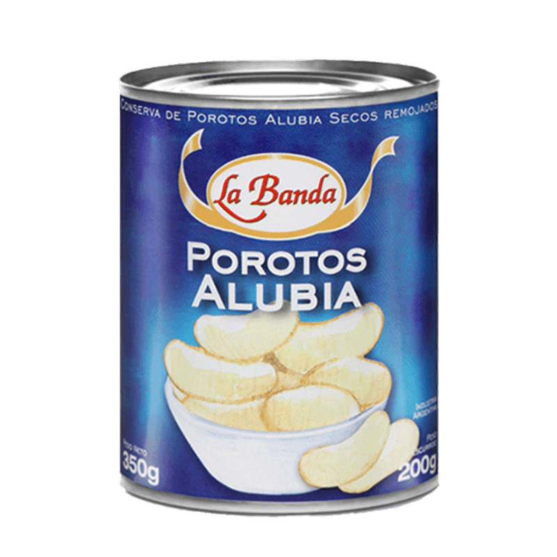 Porotos Alubia LA BANDA Lata 350g