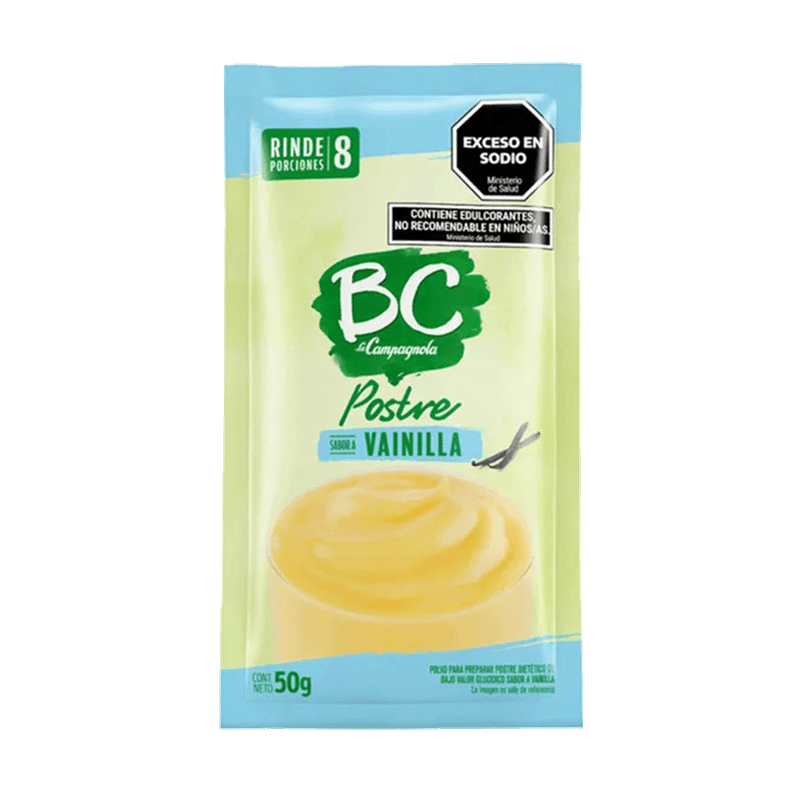 Postre BC Vainilla 50g