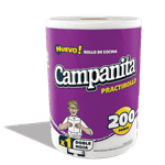 Rollo De Cocina CAMPANITA Practirollo 200 Paños 1u