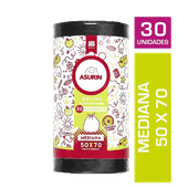 Bolsa Residuo ASURIN Limón Banderola Mediana 30u