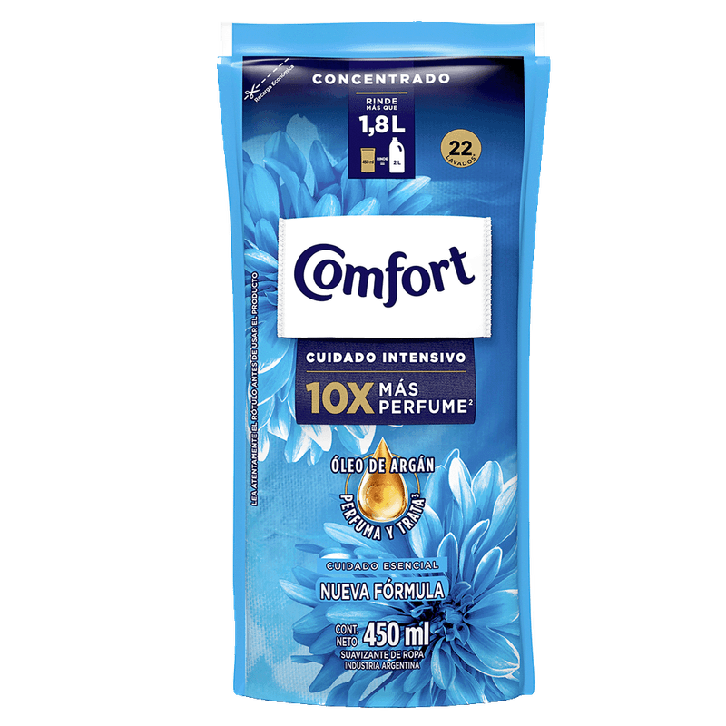 Suavizante COMFORT Concentrado Cuidado Esencial 450ml