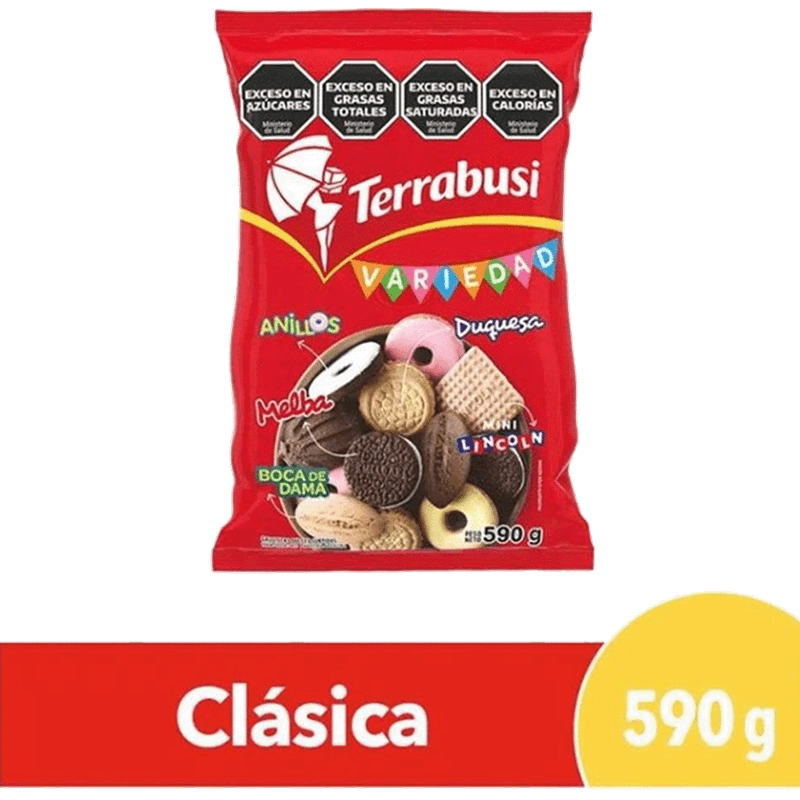Galletitas TERRABUSI Variedad 590g