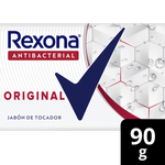 Jabon De Tocador REXONA Antibacterial 99 Original 90g