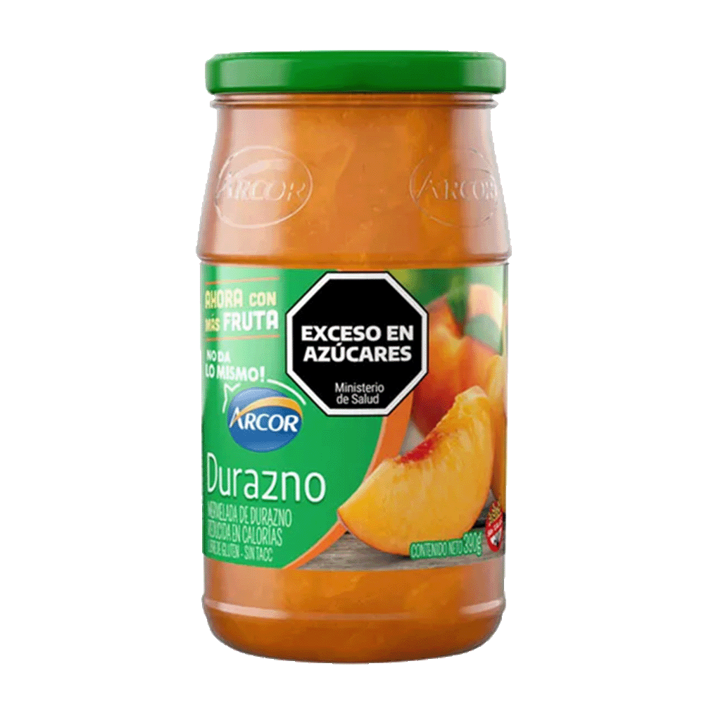 Mermelada de Durazno Arcor Light x 390 gr
