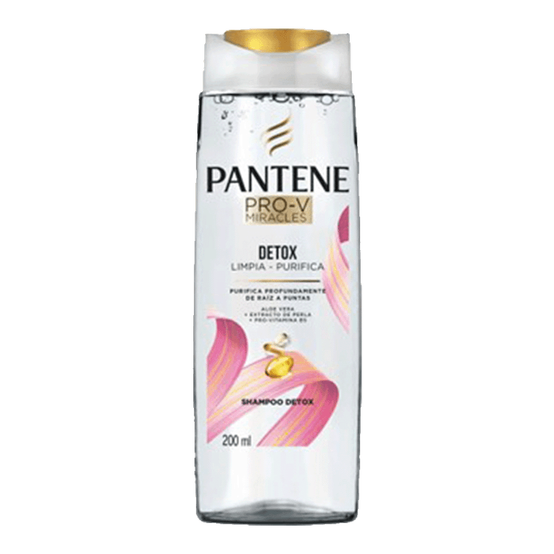 Shampoo PANTENE Prov Detox Hidratante 200ml