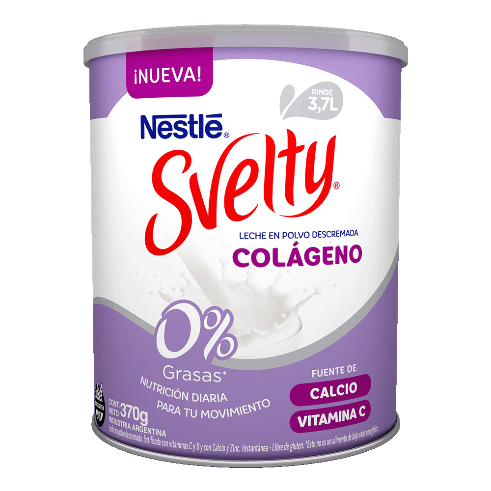 Leche Svelty x 370 Gm Colageno