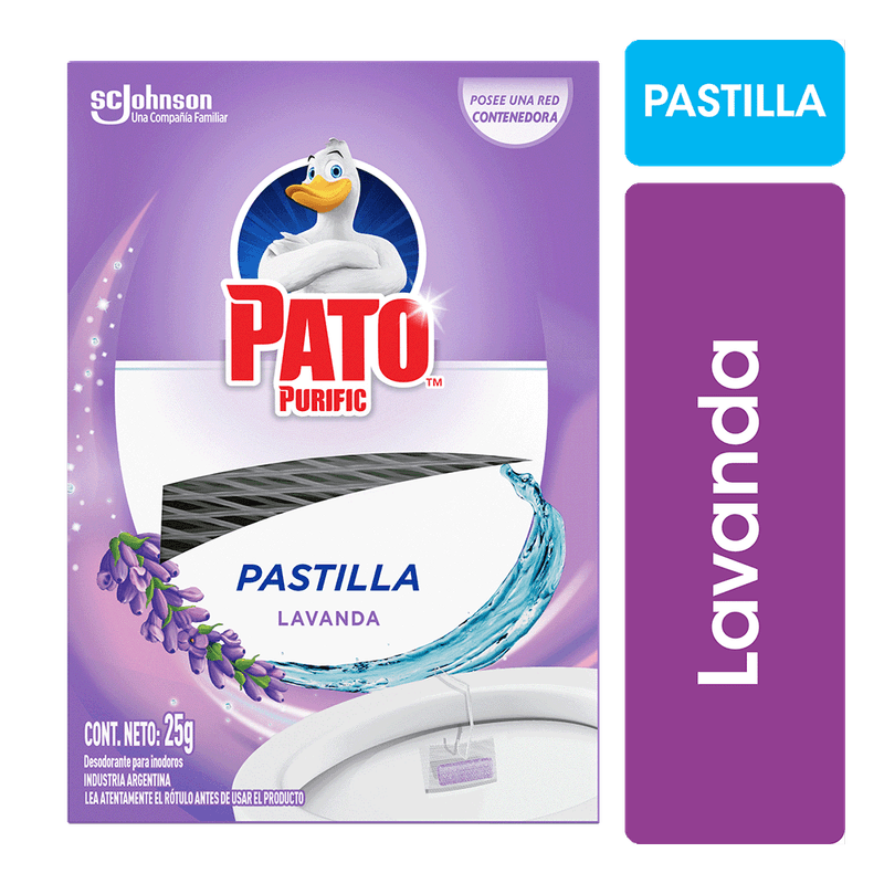 Desodorante Inodoro PATO Pastilla Lavanda 25g