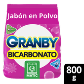 Jabon Polvo GRANBY Matic Rosas 800g