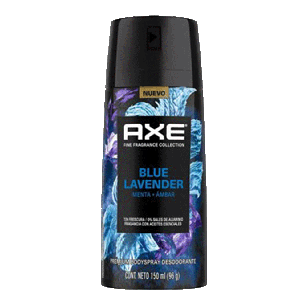Bodyspray Axe Blue Lavender x 96 gr