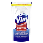 Limpiador VIM Desinfeccion Avanzada Doy Pack 450ml