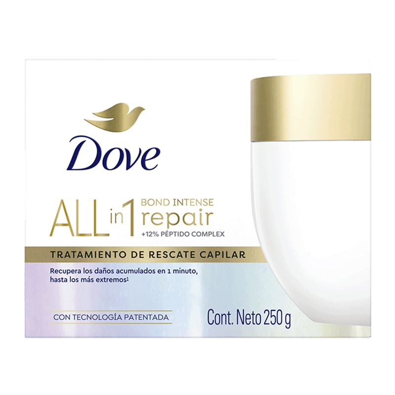 Mascarilla DOVE All In 1 Bond Intense Repair 250g
