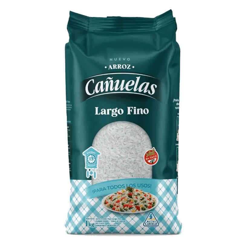 Arroz CAÑUELAS Grano Largo 1k