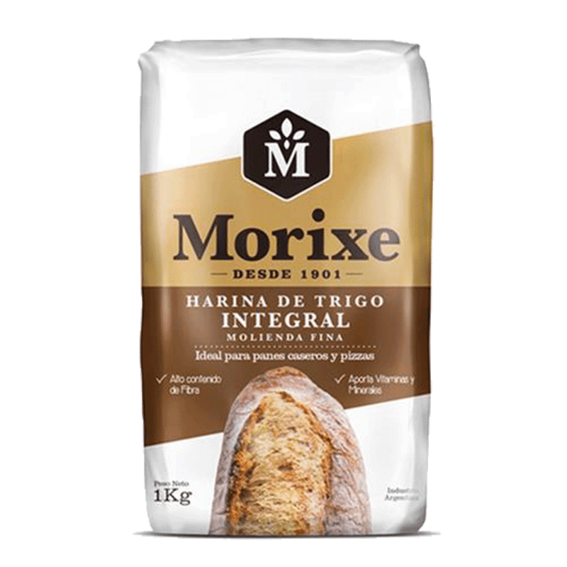 Harina MORIXE Integral 1Kg
