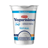 Yogur YOGURISIMO Natural Sin Endulzar 190g