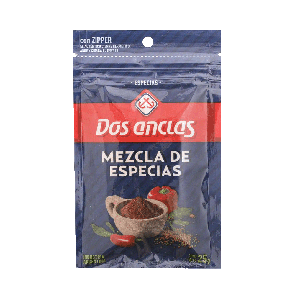 Mezcla de Especias Dos Anclas x 25 gr