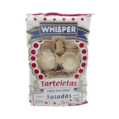 Tarteletas WISPER Saladas 150g