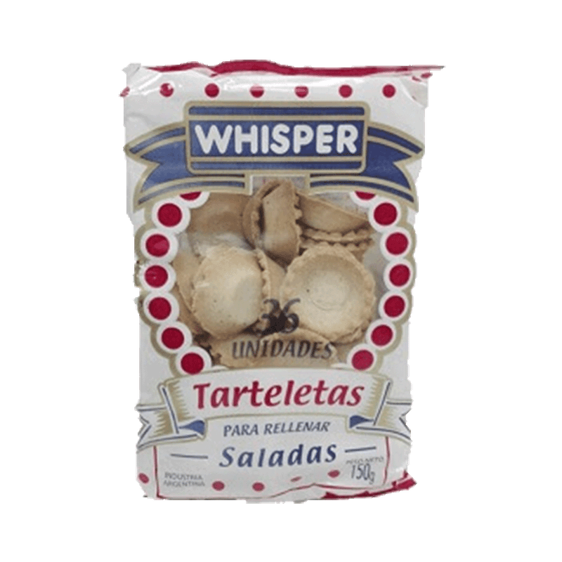Tarteletas WISPER Saladas 150g