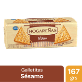 Galletitas HOGAREÑAS Sesamo 167g