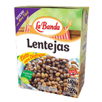Lentejas LA BANDA Tetra 340g