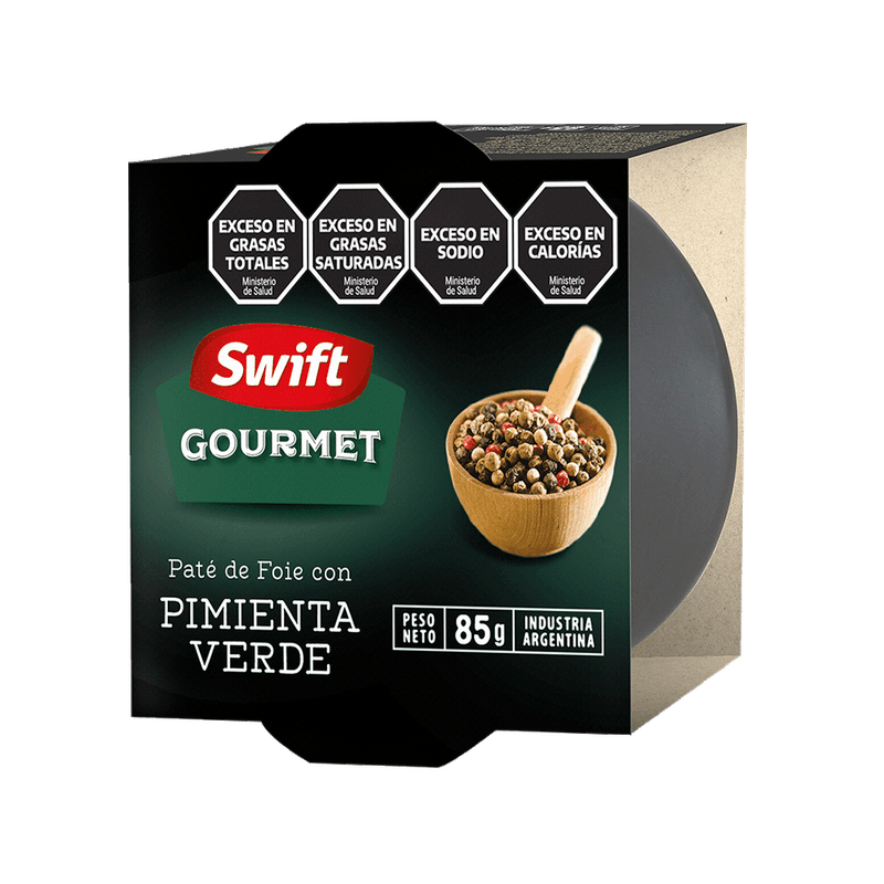 Paté De Foie SWIFT Gourmet Pimienta 85g